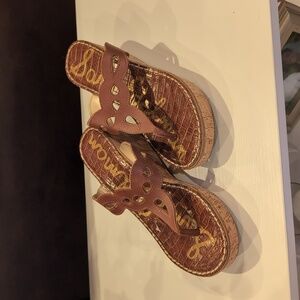 Sam Edelman Platform Sandals Size 8.5